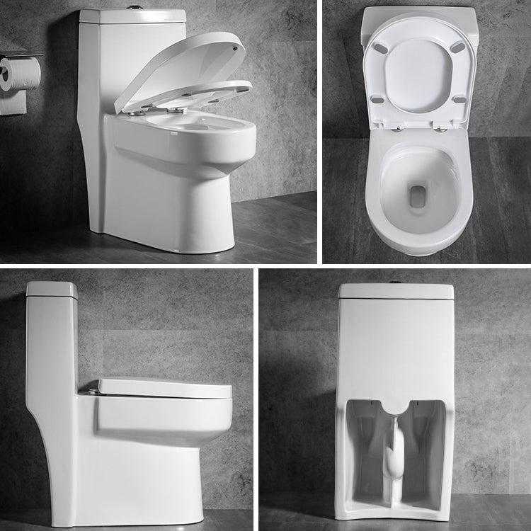 Modern Flush Toilet One Piece Toilet All-In-One Siphon Jet Toilet Clearhalo 'Bathroom Remodel & Bathroom Fixtures' 'Home Improvement' 'home_improvement' 'home_improvement_toilets' 'Toilets & Bidets' 'Toilets' 6262374