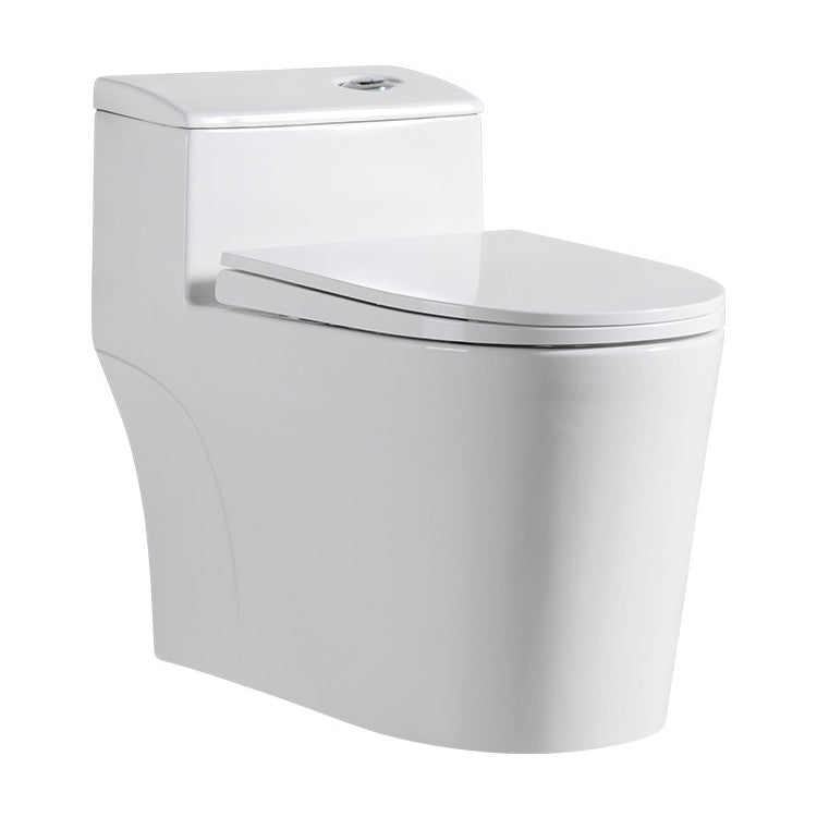 Modern Flush Toilet One Piece Toilet All-In-One Siphon Jet Toilet 15"L x 29"W x 25"H 16" Clearhalo 'Bathroom Remodel & Bathroom Fixtures' 'Home Improvement' 'home_improvement' 'home_improvement_toilets' 'Toilets & Bidets' 'Toilets' 6262383