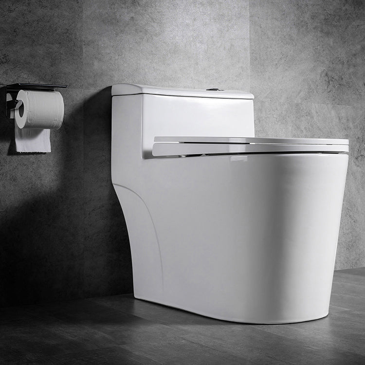 Modern Flush Toilet One Piece Toilet All-In-One Siphon Jet Toilet Clearhalo 'Bathroom Remodel & Bathroom Fixtures' 'Home Improvement' 'home_improvement' 'home_improvement_toilets' 'Toilets & Bidets' 'Toilets' 6262390