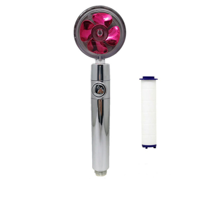 Plastic Handheld Shower Head Modern Bathroom Adjustable Shower Head Red Clearhalo 'Bathroom Remodel & Bathroom Fixtures' 'Home Improvement' 'home_improvement' 'home_improvement_shower_heads' 'Shower Heads' 'shower_heads' 'Showers & Bathtubs Plumbing' 'Showers & Bathtubs' 6417475