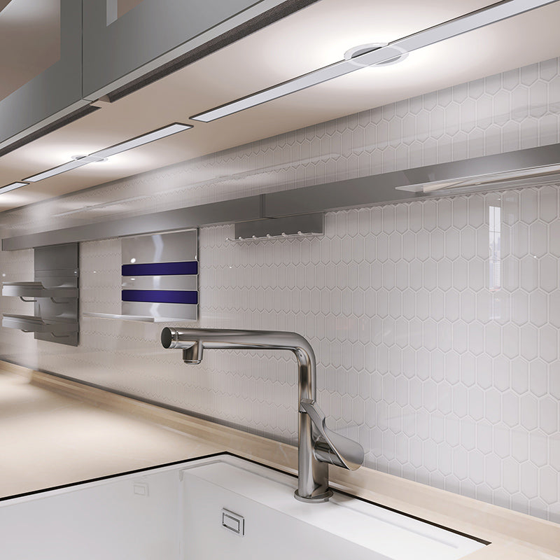 Modern Waterproof Backsplash Tile Smooth Peel and Stick Single Tile for Kitchen Gloss White 180-Piece Set Clearhalo 'Flooring 'Home Improvement' 'home_improvement' 'home_improvement_peel_stick_blacksplash' 'Peel & Stick Backsplash Tile' 'peel_stick_blacksplash' 'Walls & Ceilings' Walls and Ceiling' 6616830