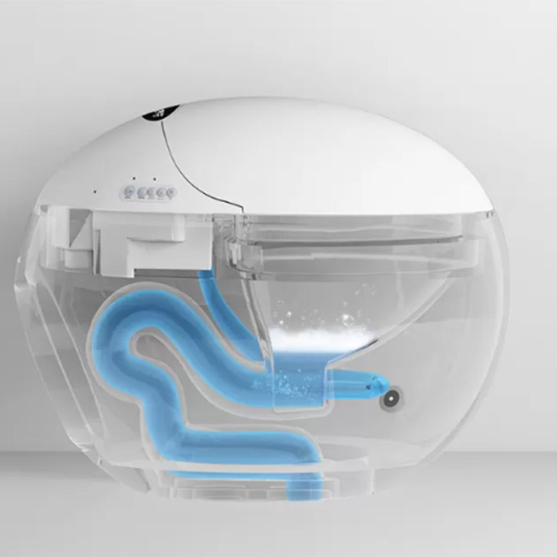 Contemporary Deodorizing Floor Standing Bidet with with Heated Seat Clearhalo 'Bathroom Remodel & Bathroom Fixtures' 'Bidets' 'Home Improvement' 'home_improvement' 'home_improvement_bidets' 'Toilets & Bidets' 6718316