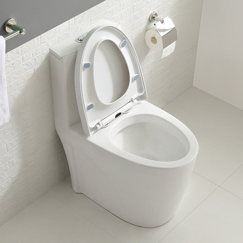 Contemporary 1-Piece Toilet Bowl Floor Mounted Urine Toilet for Bathroom 16" Clearhalo 'Bathroom Remodel & Bathroom Fixtures' 'Home Improvement' 'home_improvement' 'home_improvement_toilets' 'Toilets & Bidets' 'Toilets' 6764848