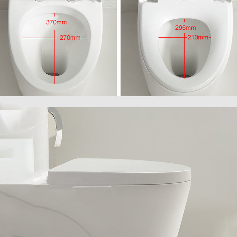 Contemporary 1-Piece Toilet Bowl Floor Mounted Urine Toilet for Bathroom Clearhalo 'Bathroom Remodel & Bathroom Fixtures' 'Home Improvement' 'home_improvement' 'home_improvement_toilets' 'Toilets & Bidets' 'Toilets' 6764850