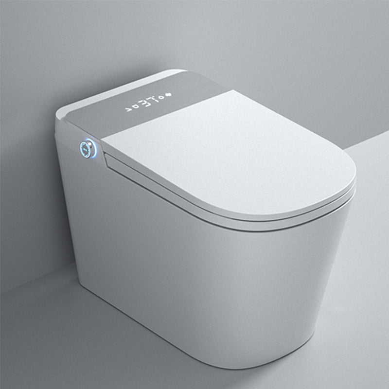 Modern Ceramic Floor Mount Urine Toilet Concealed Tank Toilet Bowl with Toilet Seat Senor Flip 14" Clearhalo 'Bathroom Remodel & Bathroom Fixtures' 'Home Improvement' 'home_improvement' 'home_improvement_toilets' 'Toilets & Bidets' 'Toilets' 6774359