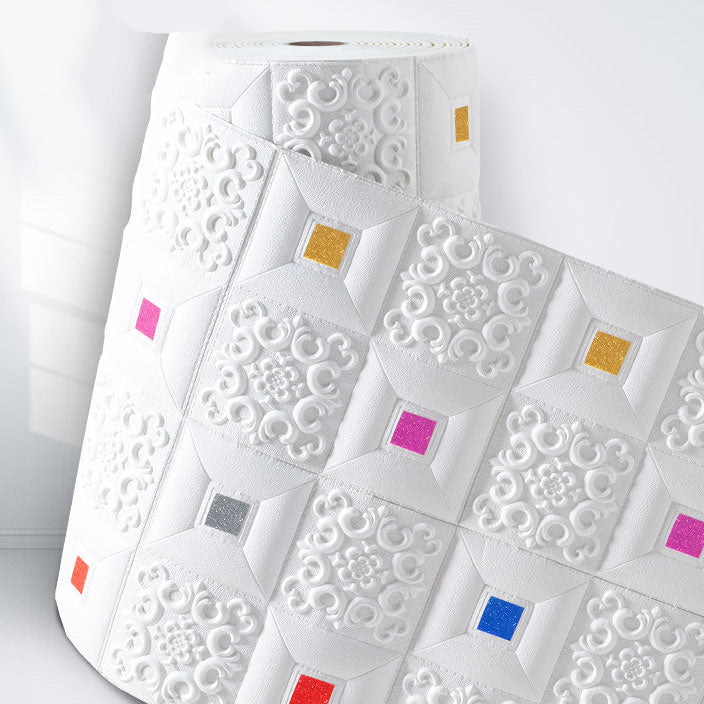 Gorgeous Style Wall Plank 3D Print Bathroom Living Room Wall Panels Multi-Color Clearhalo 'Flooring 'Home Improvement' 'home_improvement' 'home_improvement_wall_paneling' 'Wall Paneling' 'wall_paneling' 'Walls & Ceilings' Walls and Ceiling' 6915231