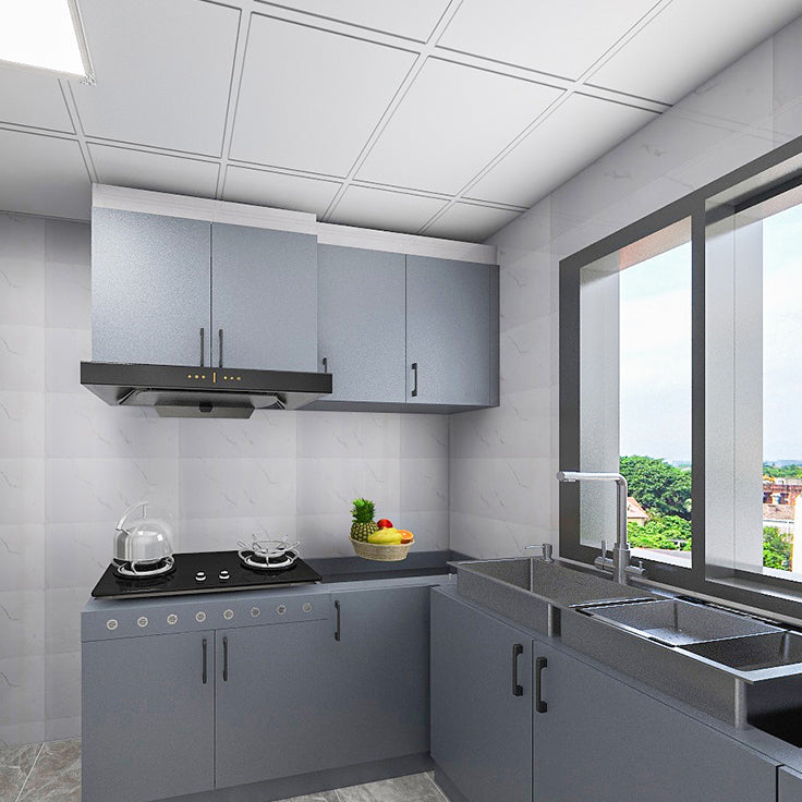 12" X 23" PVC Rectangular Peel and Stick Wall Tile Kitchen and Bathroom Backsplash Ivory 10-Piece Set Clearhalo 'Flooring 'Home Improvement' 'home_improvement' 'home_improvement_peel_stick_blacksplash' 'Peel & Stick Backsplash Tile' 'peel_stick_blacksplash' 'Walls & Ceilings' Walls and Ceiling' 6915548