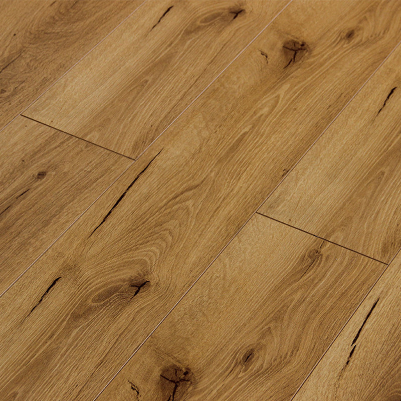 Waterproof Laminate Flooring Rectangular Indoor Wooden Scratch Resistant Laminate Walnut Clearhalo 'Flooring 'Home Improvement' 'home_improvement' 'home_improvement_laminate_flooring' 'Laminate Flooring' 'laminate_flooring' Walls and Ceiling' 7012087