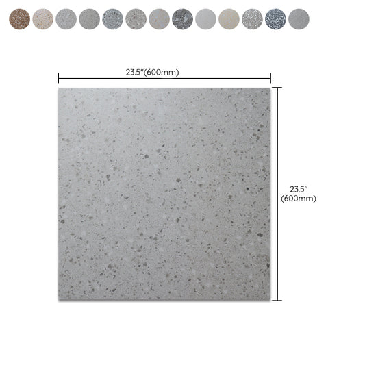 Bathroom Floor Wall Tile Ceramic Square Terrazzo Indoor Tile Clearhalo 'Floor Tiles & Wall Tiles' 'floor_tiles_wall_tiles' 'Flooring 'Home Improvement' 'home_improvement' 'home_improvement_floor_tiles_wall_tiles' Walls and Ceiling' 7101736