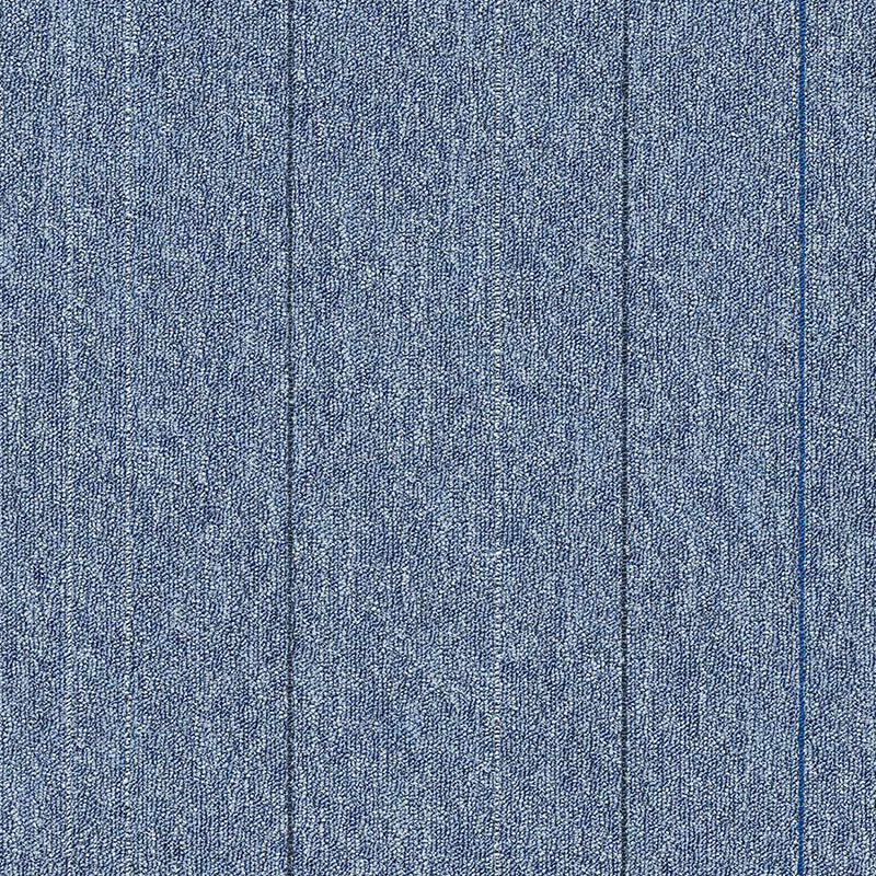 Modern Carpet Floor Tile Adhesive Tabs Level Loop Odor Resistant Carpet Tiles Denim Blue Clearhalo 'Carpet Tiles & Carpet Squares' 'carpet_tiles_carpet_squares' 'Flooring 'Home Improvement' 'home_improvement' 'home_improvement_carpet_tiles_carpet_squares' Walls and Ceiling' 7110520