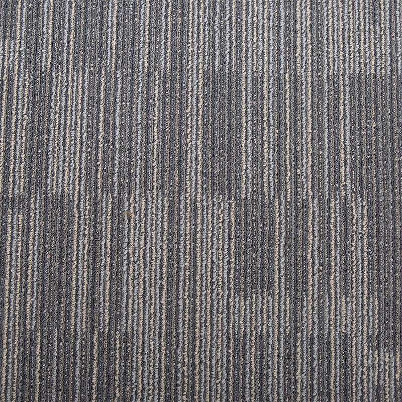 Modern Carpet Floor Tile Adhesive Tabs Level Loop Odor Resistant Carpet Tiles Pewter Clearhalo 'Carpet Tiles & Carpet Squares' 'carpet_tiles_carpet_squares' 'Flooring 'Home Improvement' 'home_improvement' 'home_improvement_carpet_tiles_carpet_squares' Walls and Ceiling' 7110566
