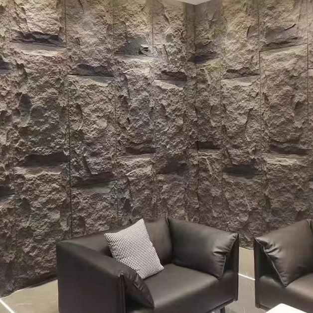 Rectangle Stacked Stone Tile Fire Resistant Singular Tile for Indoor Wall Brown 30 Pieces Clearhalo 'Floor Tiles & Wall Tiles' 'floor_tiles_wall_tiles' 'Flooring 'Home Improvement' 'home_improvement' 'home_improvement_floor_tiles_wall_tiles' Walls and Ceiling' 7112124