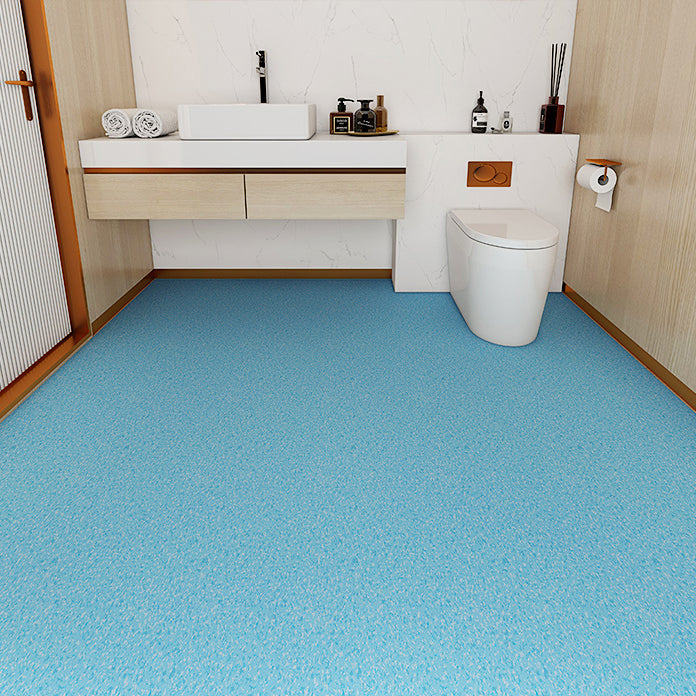 Vinyl Flooring Fire Resistant Waterproof Self-Stick Peel and Stick Lake Blue 0.06" Clearhalo 'Flooring 'Home Improvement' 'home_improvement' 'home_improvement_vinyl_flooring' 'Vinyl Flooring' 'vinyl_flooring' Walls and Ceiling' 7148844