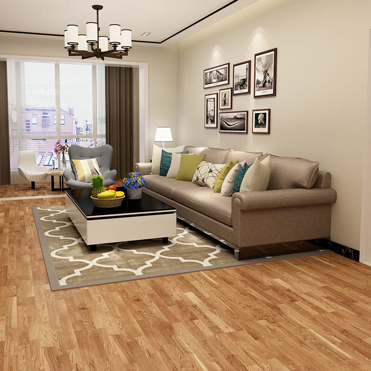 Classics Tan Laminate 15mm Thickness Water-resistant Click-Lock Laminate Floor 333.7 sq ft. - 93 Pieces Clearhalo 'Flooring 'Home Improvement' 'home_improvement' 'home_improvement_laminate_flooring' 'Laminate Flooring' 'laminate_flooring' Walls and Ceiling' 7164567