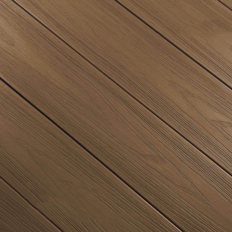 Rectangular Wood Deck/Patio Flooring Tiles Interlocking for Outdoor Flooring Dark Brown Co-Extrusion Clearhalo 'Home Improvement' 'home_improvement' 'home_improvement_outdoor_deck_tiles_planks' 'Outdoor Deck Tiles & Planks' 'Outdoor Flooring & Tile' 'Outdoor Remodel' 'outdoor_deck_tiles_planks' 7195815