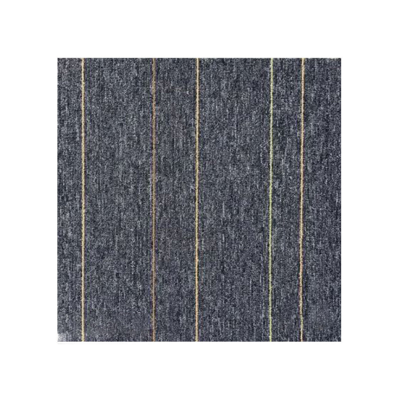 Carpet Tile Fade Resistant Non-Skid Solid Color Loose Lay Carpet Tile Living Room Antique Black Clearhalo 'Carpet Tiles & Carpet Squares' 'carpet_tiles_carpet_squares' 'Flooring 'Home Improvement' 'home_improvement' 'home_improvement_carpet_tiles_carpet_squares' Walls and Ceiling' 7215803