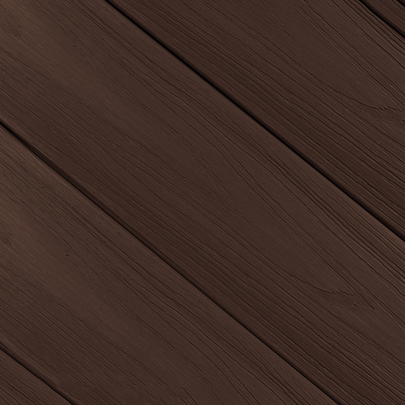 Embossed Composite Deck Plank Nailed Outdoor Patio Deck Tile Kit Coffee Clearhalo 'Home Improvement' 'home_improvement' 'home_improvement_outdoor_deck_tiles_planks' 'Outdoor Deck Tiles & Planks' 'Outdoor Flooring & Tile' 'Outdoor Remodel' 'outdoor_deck_tiles_planks' 7253302