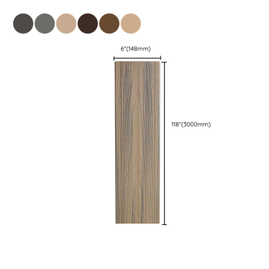 WPC Flooring Modern Style Waterproof Rectangle Texture Effect Nail Flooring Clearhalo 'Flooring 'Hardwood Flooring' 'hardwood_flooring' 'Home Improvement' 'home_improvement' 'home_improvement_hardwood_flooring' Walls and Ceiling' 7260617