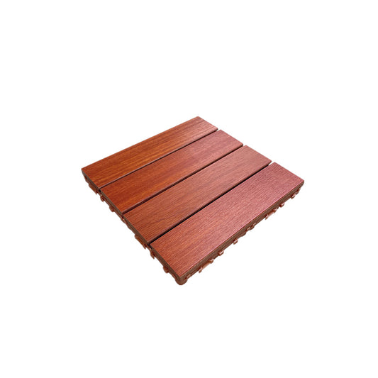 Modern Style Square Wood Flooring Anti-corrosion Outdoor Wood Flooring Clearhalo 'Flooring 'Hardwood Flooring' 'hardwood_flooring' 'Home Improvement' 'home_improvement' 'home_improvement_hardwood_flooring' Walls and Ceiling' 7280100
