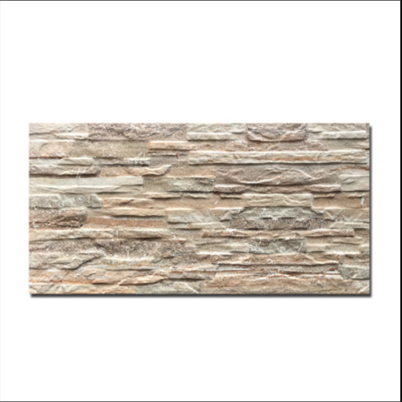 Modern Style Wall Tile Stacked Stone Texture Straight Edge Rectangle Waterproof Wall Tile Apricot Clearhalo 'Floor Tiles & Wall Tiles' 'floor_tiles_wall_tiles' 'Flooring 'Home Improvement' 'home_improvement' 'home_improvement_floor_tiles_wall_tiles' Walls and Ceiling' 7316956
