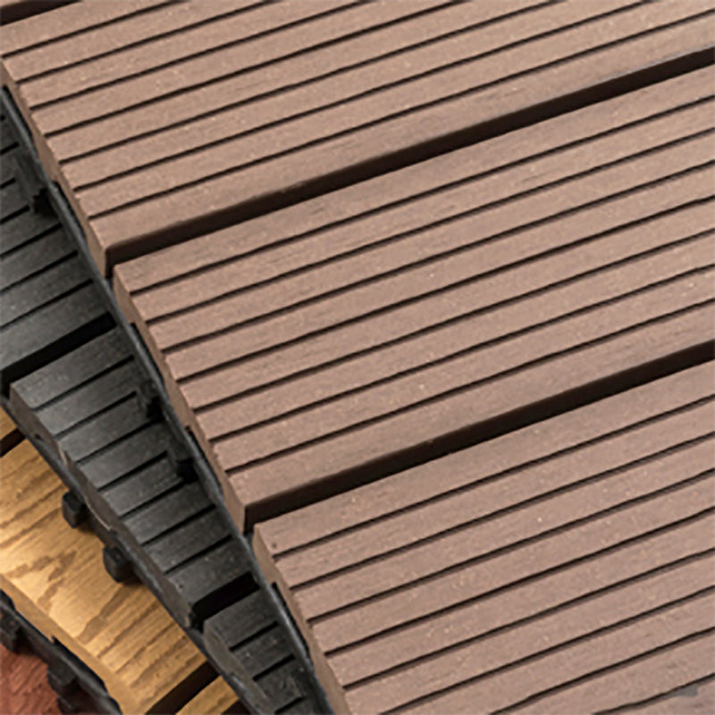 12" X 24" Deck/Patio Flooring Tiles 4-Slat Floor Board Tiles Clearhalo 'Home Improvement' 'home_improvement' 'home_improvement_outdoor_deck_tiles_planks' 'Outdoor Deck Tiles & Planks' 'Outdoor Flooring & Tile' 'Outdoor Remodel' 'outdoor_deck_tiles_planks' 7318516