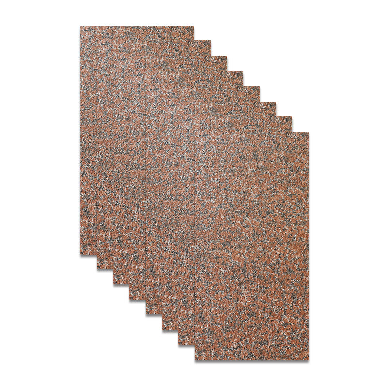 No Pattern Singular Tile Textured Stacked Stone Outdoor Floor Tile Red Brown 12"L x 24"W 40 Pieces Clearhalo 'Floor Tiles & Wall Tiles' 'floor_tiles_wall_tiles' 'Flooring 'Home Improvement' 'home_improvement' 'home_improvement_floor_tiles_wall_tiles' Walls and Ceiling' 7334725