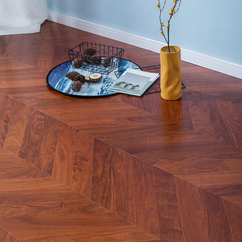 Wooden Laminate Floor Rectangle Waterproof Indoor Laminate Floor Rosewood Clearhalo 'Flooring 'Home Improvement' 'home_improvement' 'home_improvement_laminate_flooring' 'Laminate Flooring' 'laminate_flooring' Walls and Ceiling' 7334776