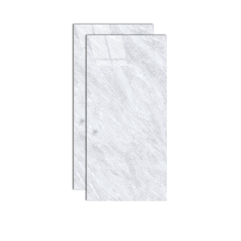 Modern Rectangle White Singular Tile Marble Floor and Wall for Bathroom Ivory Clearhalo 'Floor Tiles & Wall Tiles' 'floor_tiles_wall_tiles' 'Flooring 'Home Improvement' 'home_improvement' 'home_improvement_floor_tiles_wall_tiles' Walls and Ceiling' 7340921