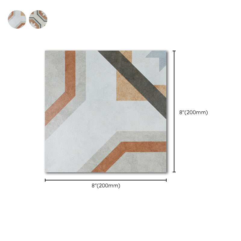 Patterned Floor and Wall Tile Contemporary Simple Floor and Wall Tile Clearhalo 'Floor Tiles & Wall Tiles' 'floor_tiles_wall_tiles' 'Flooring 'Home Improvement' 'home_improvement' 'home_improvement_floor_tiles_wall_tiles' Walls and Ceiling' 7360608