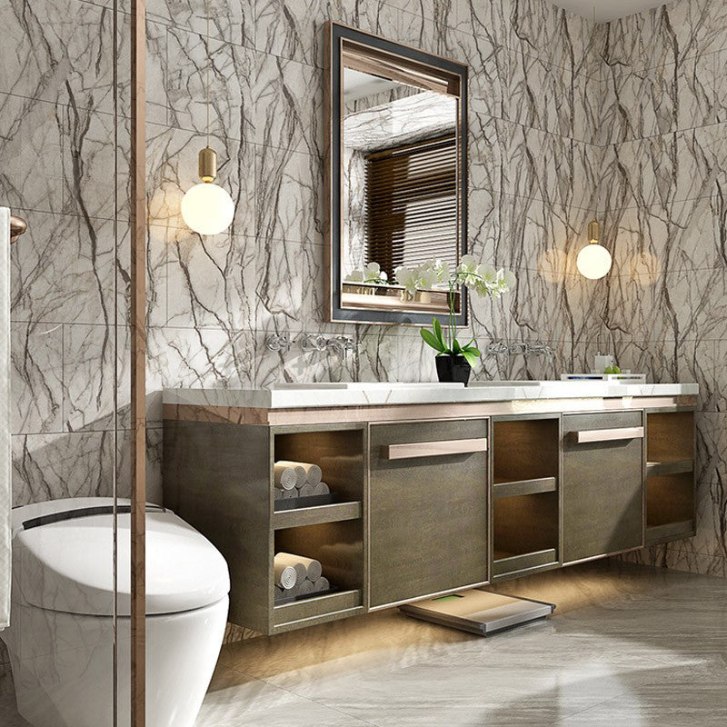 PVC Peel and Stick Backsplash Wall Tile Rectangular Peel & Stick Field Tile Yellow 10-Piece Set Clearhalo 'Flooring 'Home Improvement' 'home_improvement' 'home_improvement_peel_stick_blacksplash' 'Peel & Stick Backsplash Tile' 'peel_stick_blacksplash' 'Walls & Ceilings' Walls and Ceiling' 7368303