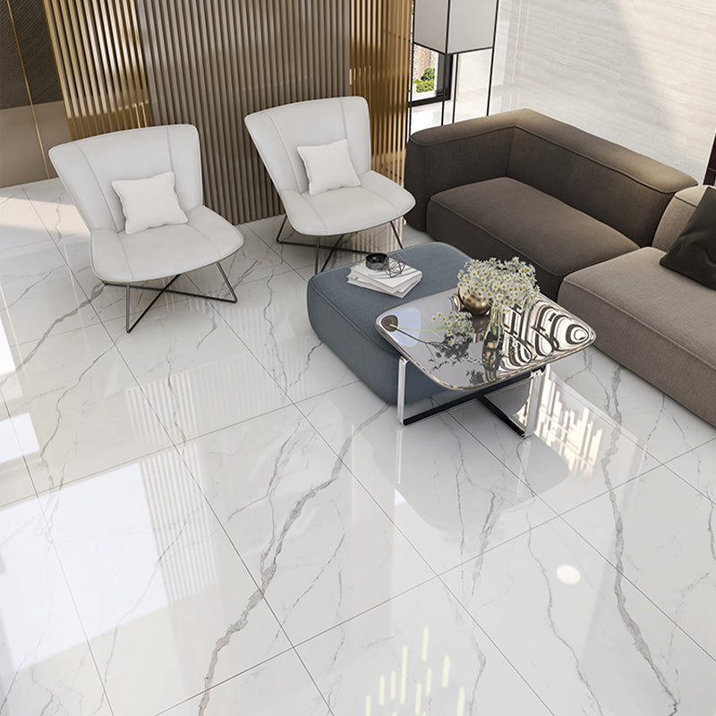 Porcelain Floor and Wall Tile 47.2"×23.6" Mirrored Singular Tile Clearhalo 'Floor Tiles & Wall Tiles' 'floor_tiles_wall_tiles' 'Flooring 'Home Improvement' 'home_improvement' 'home_improvement_floor_tiles_wall_tiles' Walls and Ceiling' 7373447