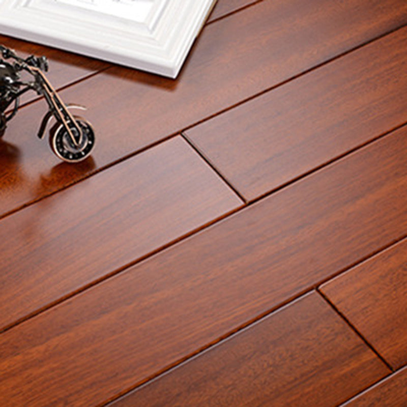 Modern Wooden Wall Planks Wire Brushed Click-Locking Tile Flooring Clearhalo 'Flooring 'Hardwood Flooring' 'hardwood_flooring' 'Home Improvement' 'home_improvement' 'home_improvement_hardwood_flooring' Walls and Ceiling' 7376733