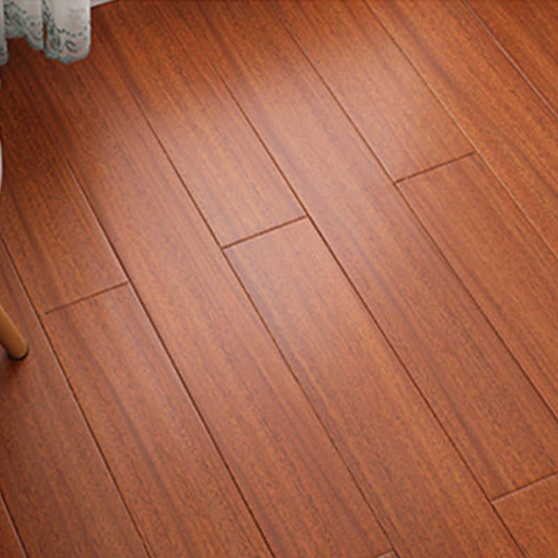 Modern Wooden Wall Planks Wire Brushed Click-Locking Tile Flooring Brown-Red Clearhalo 'Flooring 'Hardwood Flooring' 'hardwood_flooring' 'Home Improvement' 'home_improvement' 'home_improvement_hardwood_flooring' Walls and Ceiling' 7376749