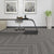 Modern Carpet Tiles Level Loop Self Adhesive Fire Resistant Tiles and Carpet Gray-Khaki 1 Set for Wallboard (32 Pieces * 1) Vinyl Clearhalo 'Carpet Tiles & Carpet Squares' 'carpet_tiles_carpet_squares' 'Flooring 'Home Improvement' 'home_improvement' 'home_improvement_carpet_tiles_carpet_squares' Walls and Ceiling' 7380642