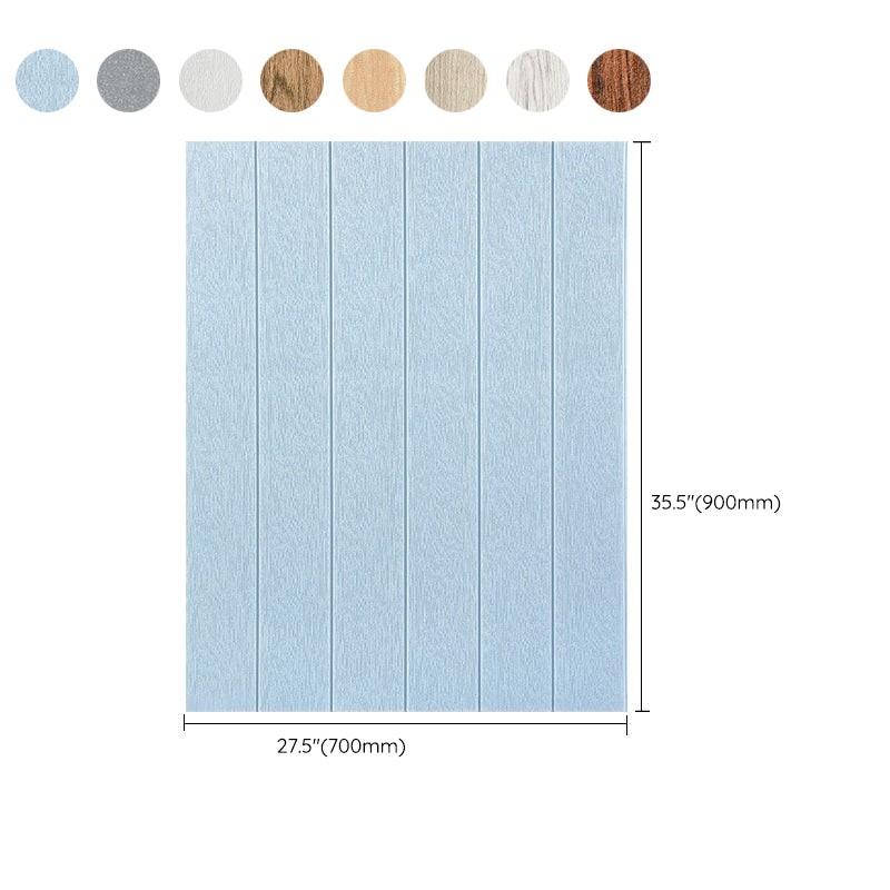 Plastic Backsplash Panels Peel and Stick Wainscoting with Waterproof Clearhalo 'Flooring 'Home Improvement' 'home_improvement' 'home_improvement_wall_paneling' 'Wall Paneling' 'wall_paneling' 'Walls & Ceilings' Walls and Ceiling' 7391960