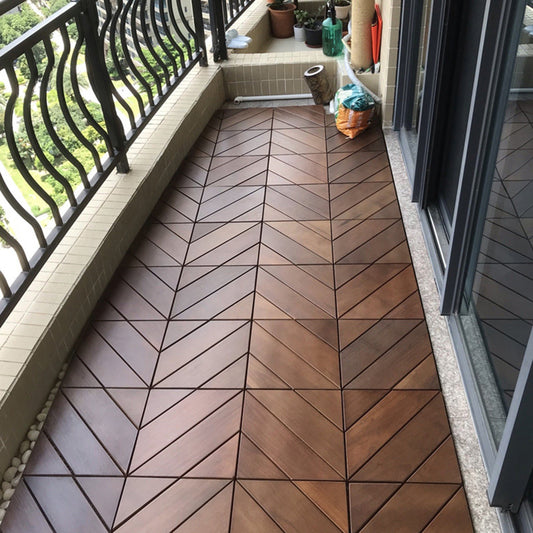 Square Hardwood Flooring Tradition Solid Wood Rectangle Hardwood Deck Tiles Clearhalo 'Flooring 'Hardwood Flooring' 'hardwood_flooring' 'Home Improvement' 'home_improvement' 'home_improvement_hardwood_flooring' Walls and Ceiling' 7396042