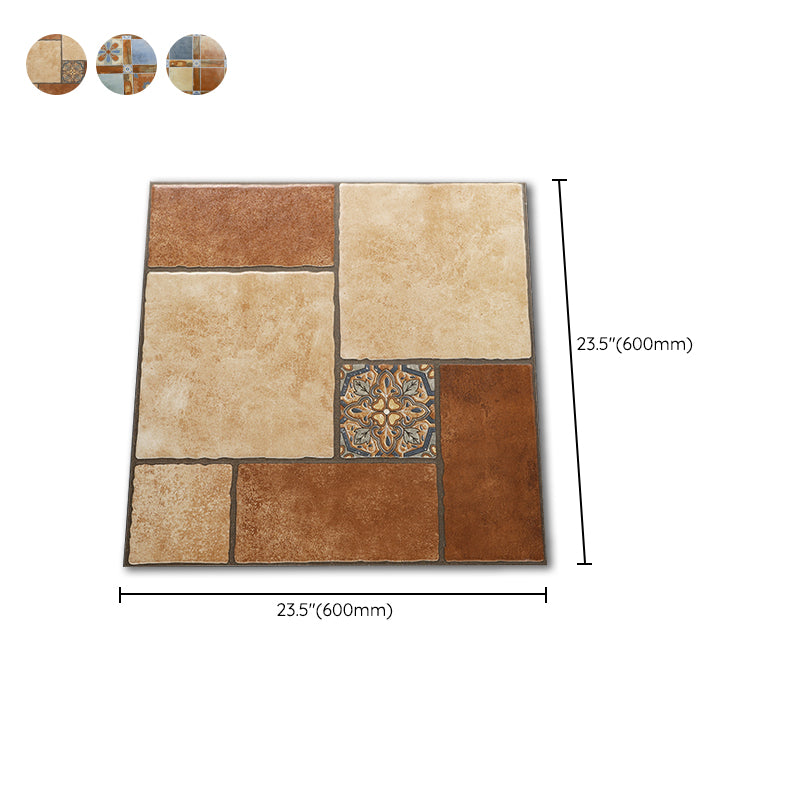 Square Singular Tile American Classic Slip Resistant Outdoor Floor Tile Clearhalo 'Floor Tiles & Wall Tiles' 'floor_tiles_wall_tiles' 'Flooring 'Home Improvement' 'home_improvement' 'home_improvement_floor_tiles_wall_tiles' Walls and Ceiling' 7397440