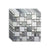 Modern Mosaic Tile Glass Brick Look Wall Tile with Scratch Resistant Silver Gray Clearhalo 'Floor Tiles & Wall Tiles' 'floor_tiles_wall_tiles' 'Flooring 'Home Improvement' 'home_improvement' 'home_improvement_floor_tiles_wall_tiles' Walls and Ceiling' 7398232