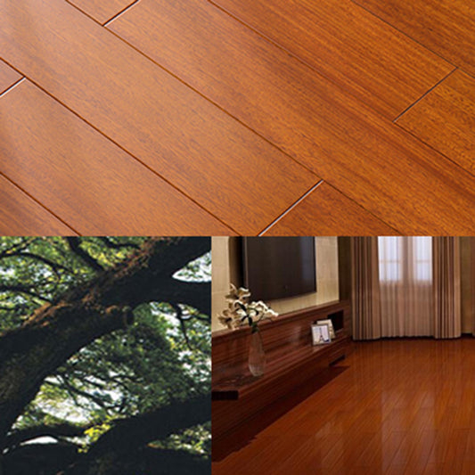 Traditional Wood Floor Planks Wire Brushed Water Resistant Floor Bullnose Clearhalo 'Flooring 'Hardwood Flooring' 'hardwood_flooring' 'Home Improvement' 'home_improvement' 'home_improvement_hardwood_flooring' Walls and Ceiling' 7400157