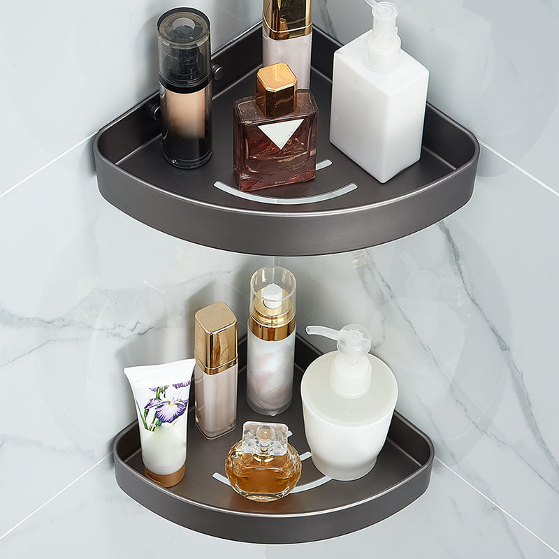 Minimal Bathroom Accessories Hardware Set Bath Shelf Bathroom Accessory Kit 2 Piece Set Clearhalo 'Bathroom Hardware Sets' 'Bathroom Hardware' 'Bathroom Remodel & Bathroom Fixtures' 'bathroom_hardware_sets' 'Home Improvement' 'home_improvement' 'home_improvement_bathroom_hardware_sets' 7411598