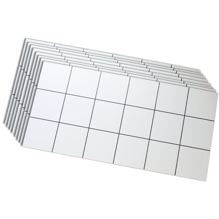 12" X 24" White Subway Tile Mixed Material Rectangular Shower Wall Tile White Matte Clearhalo 'Floor Tiles & Wall Tiles' 'floor_tiles_wall_tiles' 'Flooring 'Home Improvement' 'home_improvement' 'home_improvement_floor_tiles_wall_tiles' Walls and Ceiling' 7422818