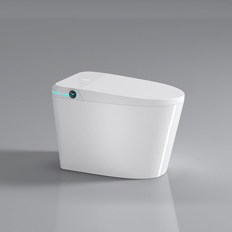 Seat Temperature Control Bidet Soft Closing Seat Smart Toilet Automatic Lid( Top Configuration) Clearhalo 'Bathroom Remodel & Bathroom Fixtures' 'Bidets' 'Home Improvement' 'home_improvement' 'home_improvement_bidets' 'Toilets & Bidets' 7438140