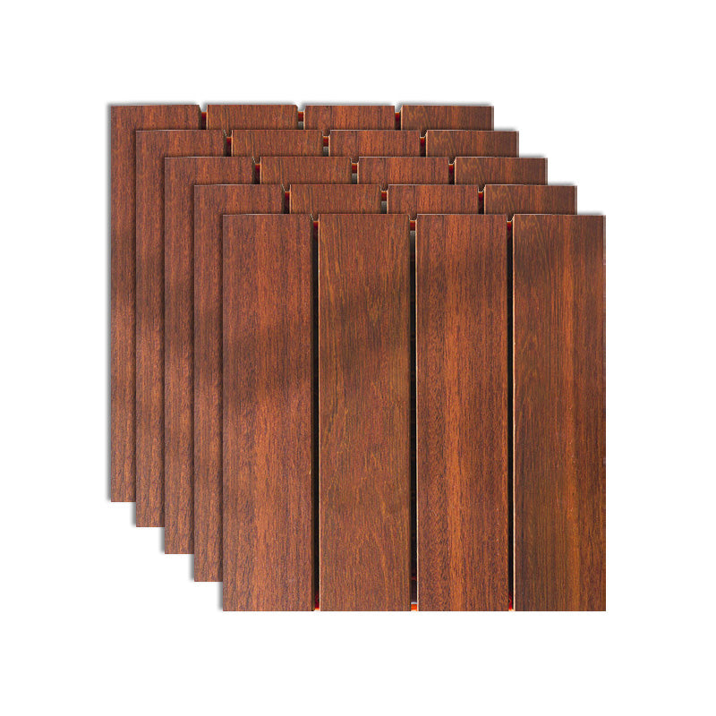 Contemporary Flooring Tile Interlocking Garden Flooring Flooring Tile Light Brown 10.7 sq ft. - 11 Pieces Clearhalo 'Home Improvement' 'home_improvement' 'home_improvement_outdoor_deck_tiles_planks' 'Outdoor Deck Tiles & Planks' 'Outdoor Flooring & Tile' 'Outdoor Remodel' 'outdoor_deck_tiles_planks' 7465126