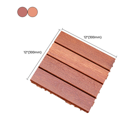 Classical Decking Tiles Natural Wood Waterproof Smooth Outdoor Flooring Clearhalo 'Home Improvement' 'home_improvement' 'home_improvement_outdoor_deck_tiles_planks' 'Outdoor Deck Tiles & Planks' 'Outdoor Flooring & Tile' 'Outdoor Remodel' 'outdoor_deck_tiles_planks' 7465278