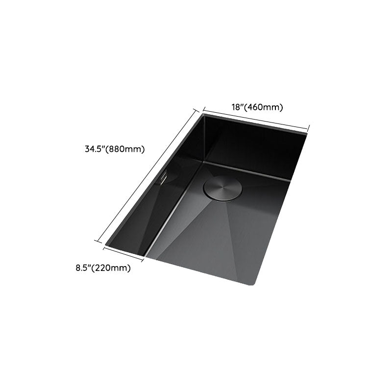 Modern Style Kitchen Sink Noise-cancelling Design Undermount Kitchen ...