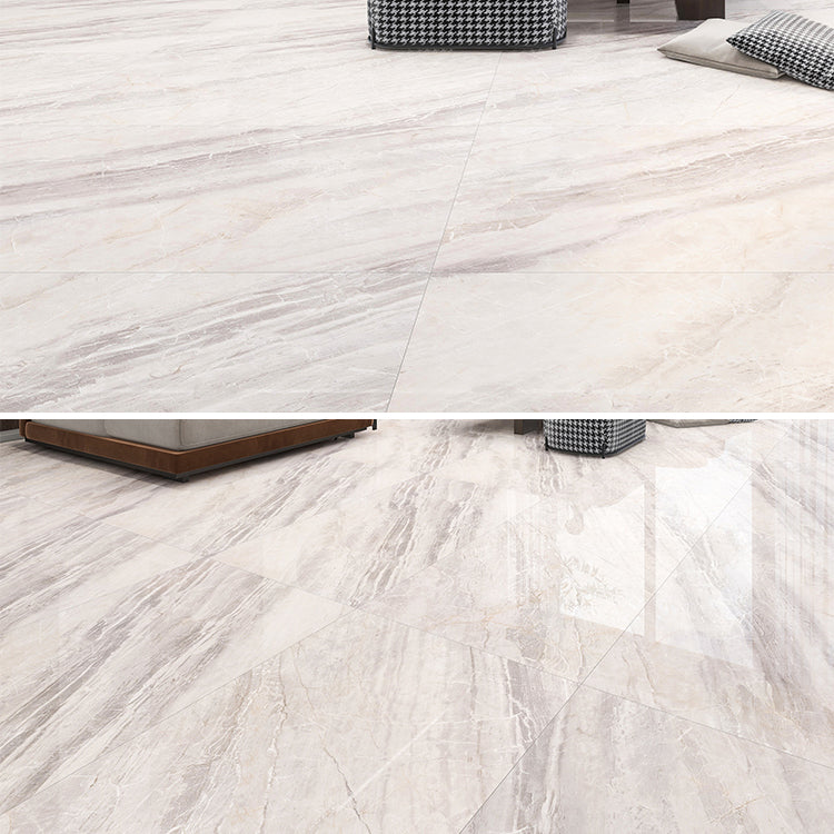 Modern Porcelain Singular Tile Marble Patterned Textured Wall Tile Clearhalo 'Floor Tiles & Wall Tiles' 'floor_tiles_wall_tiles' 'Flooring 'Home Improvement' 'home_improvement' 'home_improvement_floor_tiles_wall_tiles' Walls and Ceiling' 7466615
