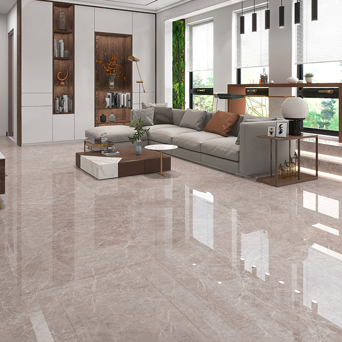 Modern Porcelain Singular Tile Marble Patterned Textured Wall Tile Clearhalo 'Floor Tiles & Wall Tiles' 'floor_tiles_wall_tiles' 'Flooring 'Home Improvement' 'home_improvement' 'home_improvement_floor_tiles_wall_tiles' Walls and Ceiling' 7466617