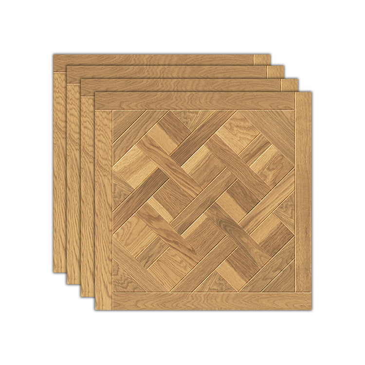 Wooden Geometry Floor and Wall Tile Modern Wood Texture Square Tile Clearhalo 'Floor Tiles & Wall Tiles' 'floor_tiles_wall_tiles' 'Flooring 'Home Improvement' 'home_improvement' 'home_improvement_floor_tiles_wall_tiles' Walls and Ceiling' 7483180