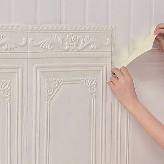 Classic Wall Access Panel Peel and Stick 3D Embossed Wall Ceiling for Living Room Clearhalo 'Flooring 'Home Improvement' 'home_improvement' 'home_improvement_wall_paneling' 'Wall Paneling' 'wall_paneling' 'Walls & Ceilings' Walls and Ceiling' 7506444
