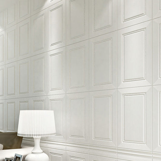 Modern Waterproof 3D Wainscoting Peel and Stick Indoor Wallboard Clearhalo 'Flooring 'Home Improvement' 'home_improvement' 'home_improvement_wall_paneling' 'Wall Paneling' 'wall_paneling' 'Walls & Ceilings' Walls and Ceiling' 7529817